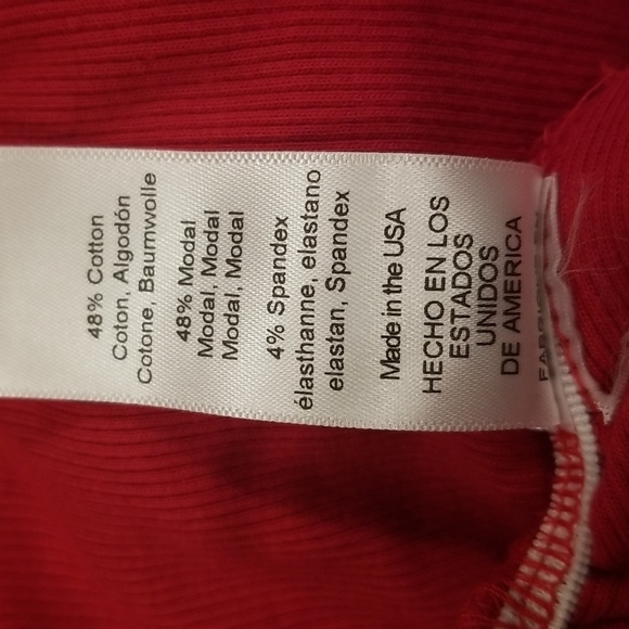 💕MICHAEL STARS💕 Christina Midi Ruched Sheath Dress ~ Heart Red Large L NWT - Picture 13 of 14